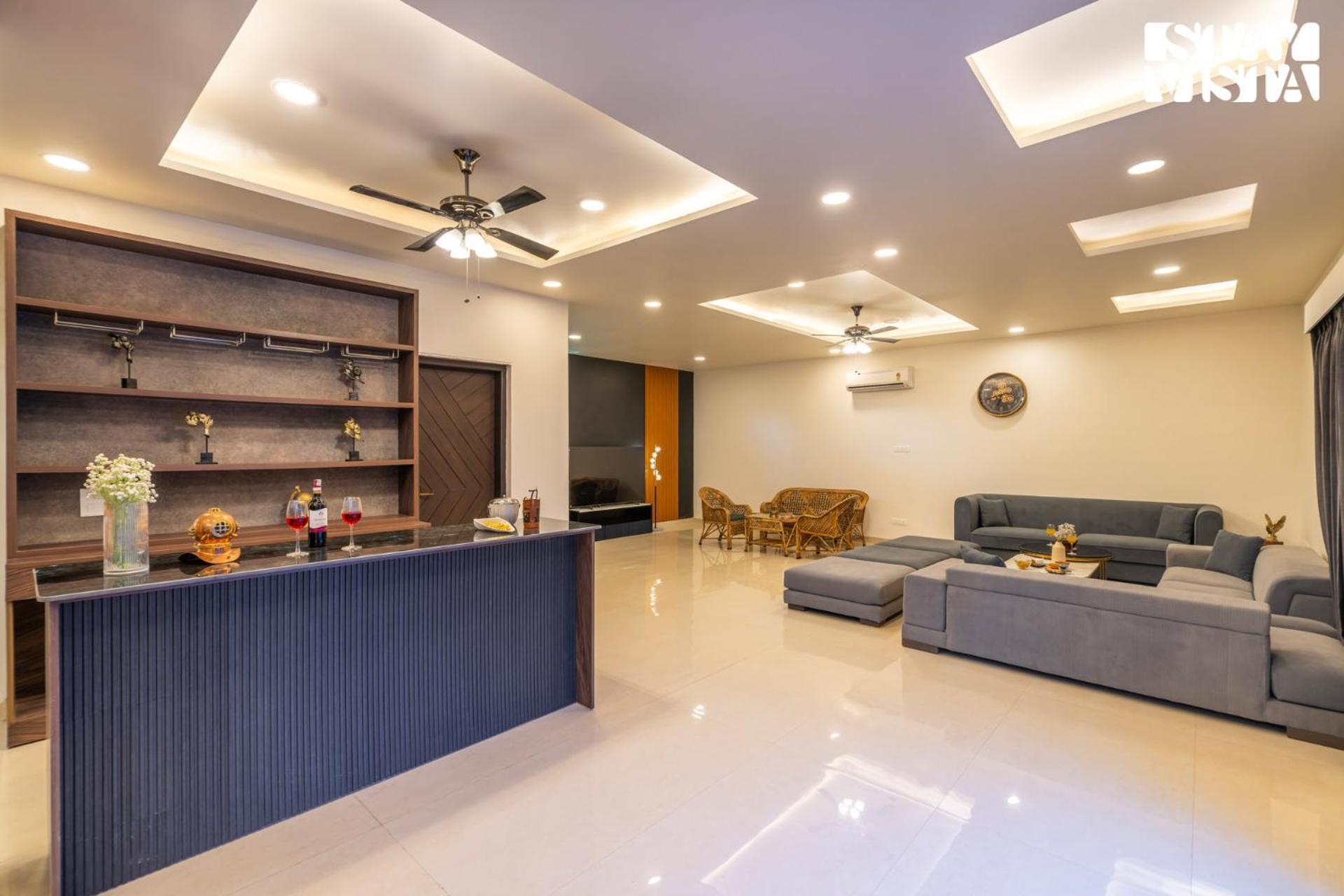 Stayvista At Wandering Vines Indoor Pool 4Bhk Luxury Villa In Delhi Sohna Luaran gambar